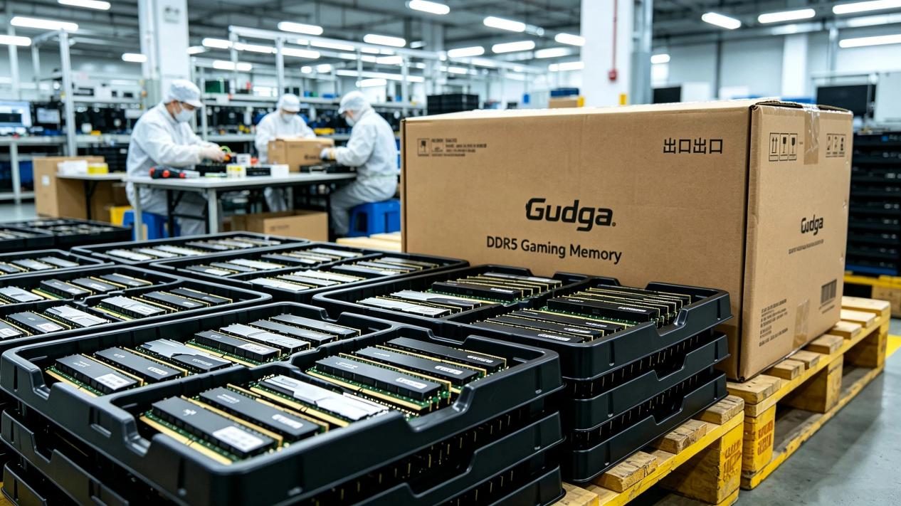 Gudga zavádza pamäťové moduly s 35 000 jednotkami uprostred globálnej tesnosti napájania DRAM